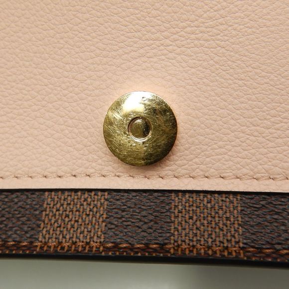 Louis Vuitton Damier Beaumarchais Ebene Venus Shoulder Bag Brown - Picture 8 of 8